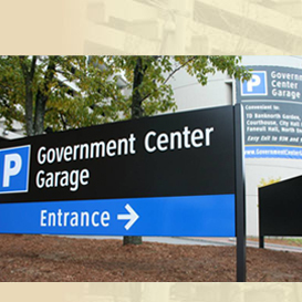Government Center Garage Entrance